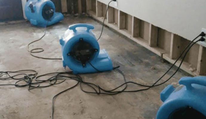 Water damage restoration equipment